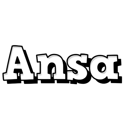 Ansa snowing logo