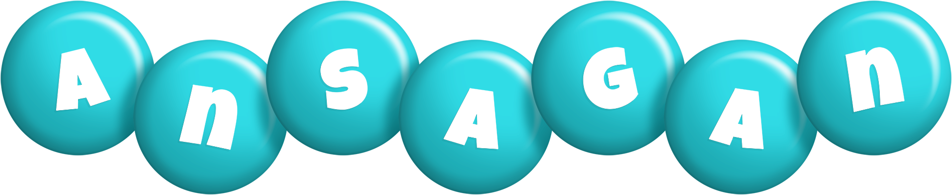 Ansagan candy-azur logo