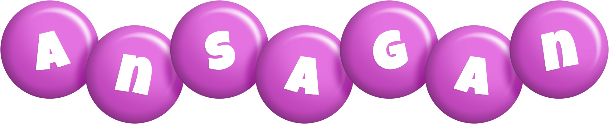 Ansagan candy-purple logo