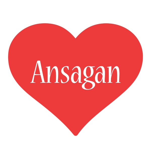 Ansagan love logo