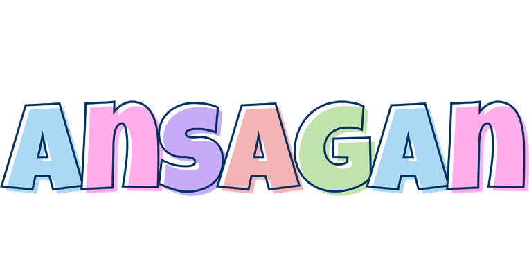 Ansagan pastel logo