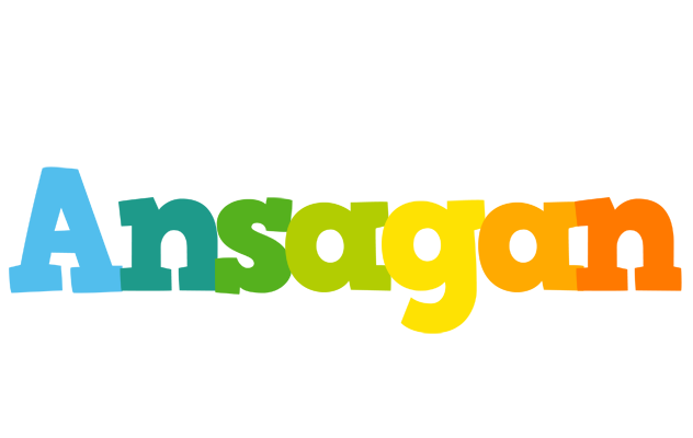 Ansagan rainbows logo