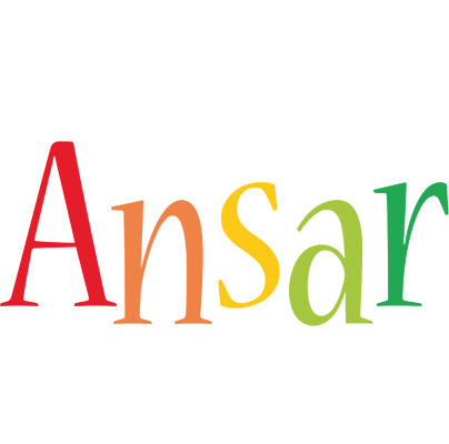 Ansar birthday logo