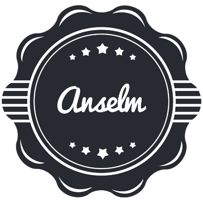 Anselm badge logo