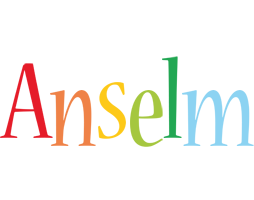 Anselm birthday logo