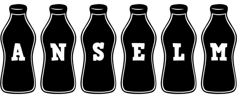 Anselm bottle logo