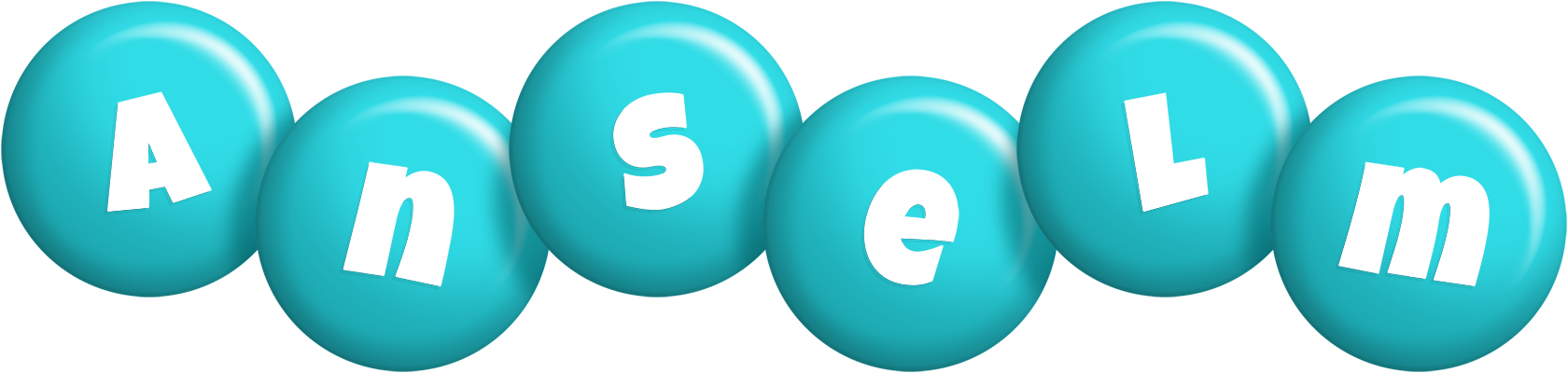 Anselm candy-azur logo