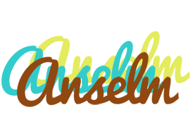 Anselm cupcake logo