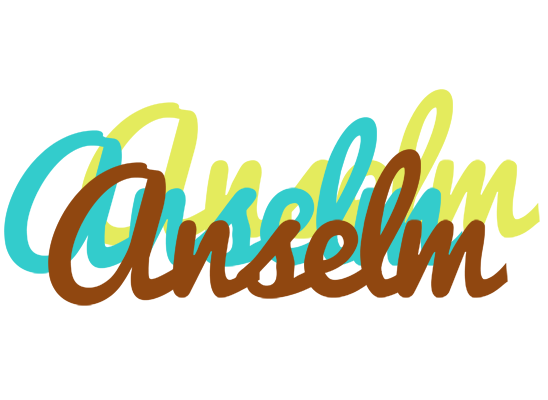 Anselm cupcake logo