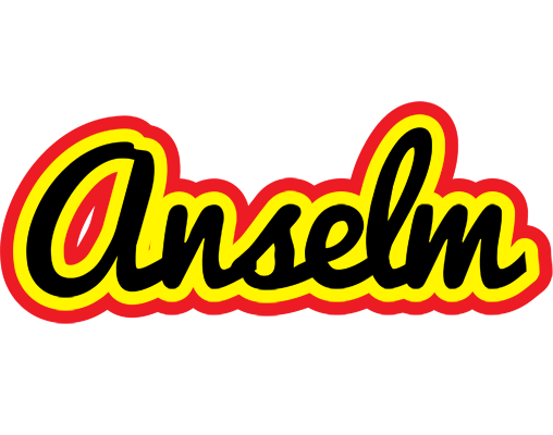 Anselm flaming logo