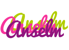 Anselm flowers logo