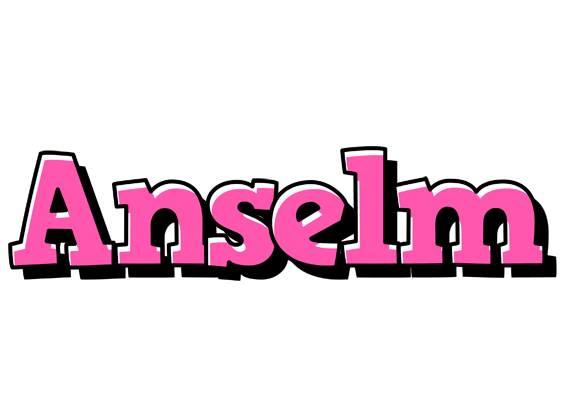 Anselm girlish logo