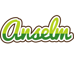 Anselm golfing logo