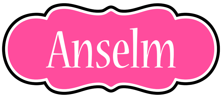 Anselm invitation logo