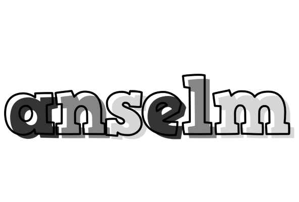Anselm night logo