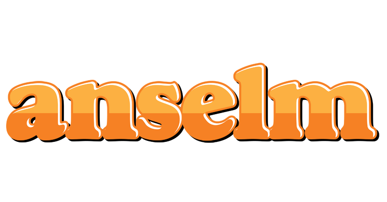 Anselm orange logo