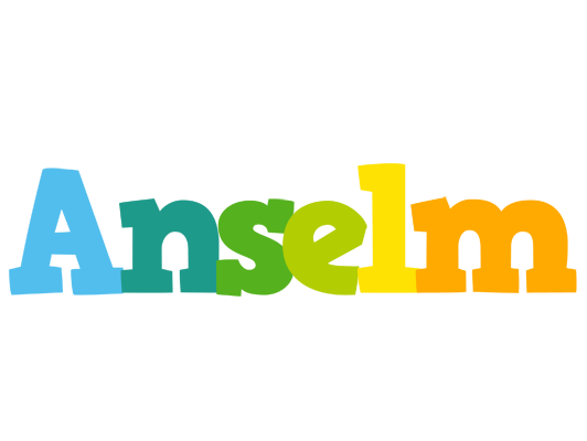 Anselm rainbows logo