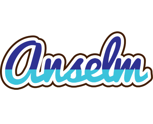 Anselm raining logo