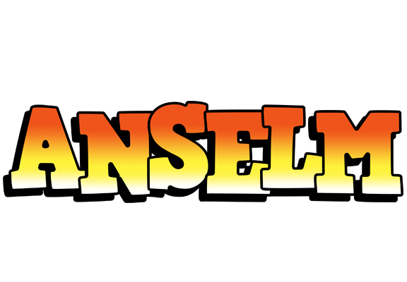 Anselm sunset logo