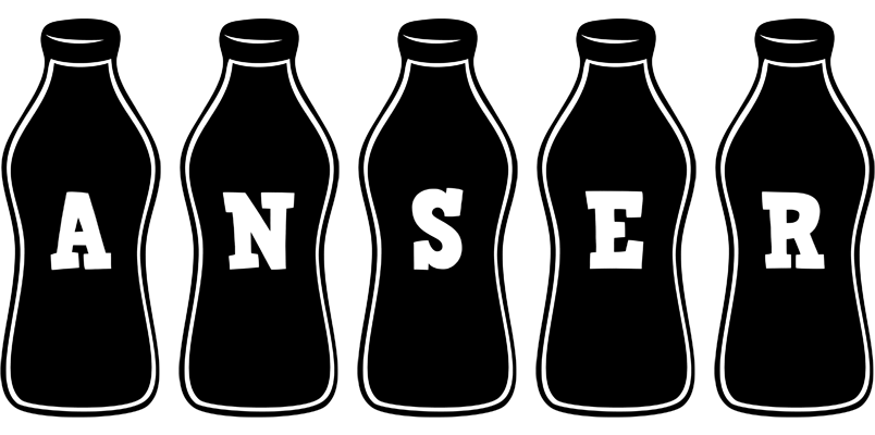 Anser bottle logo