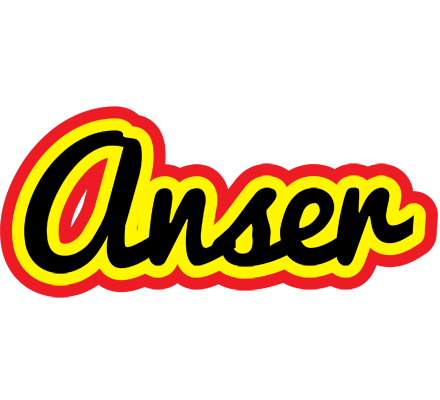 Anser flaming logo
