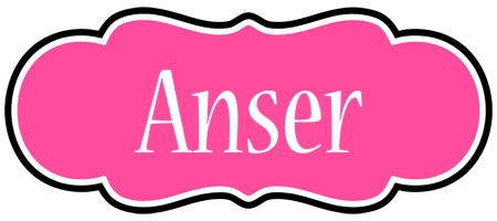 Anser invitation logo