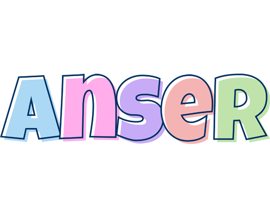 Anser pastel logo