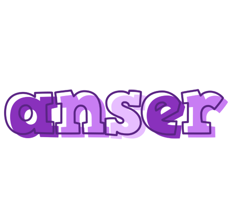 Anser sensual logo