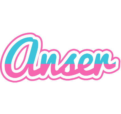 Anser woman logo