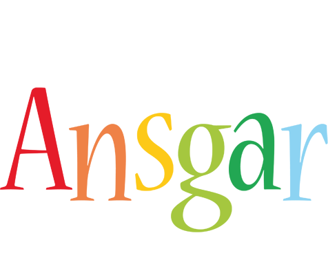 Ansgar birthday logo