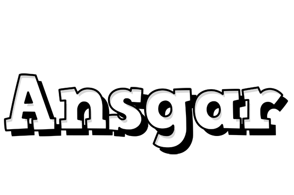 Ansgar snowing logo