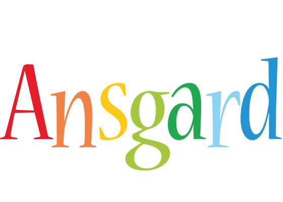 Ansgard birthday logo
