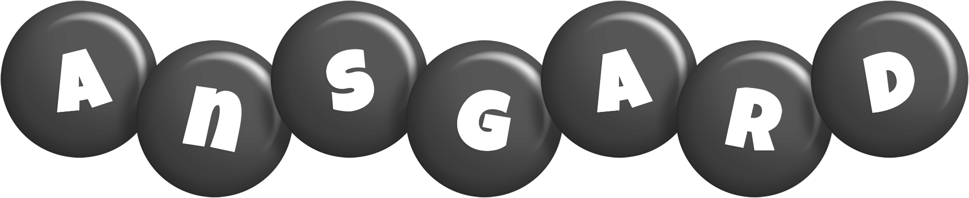 Ansgard candy-black logo