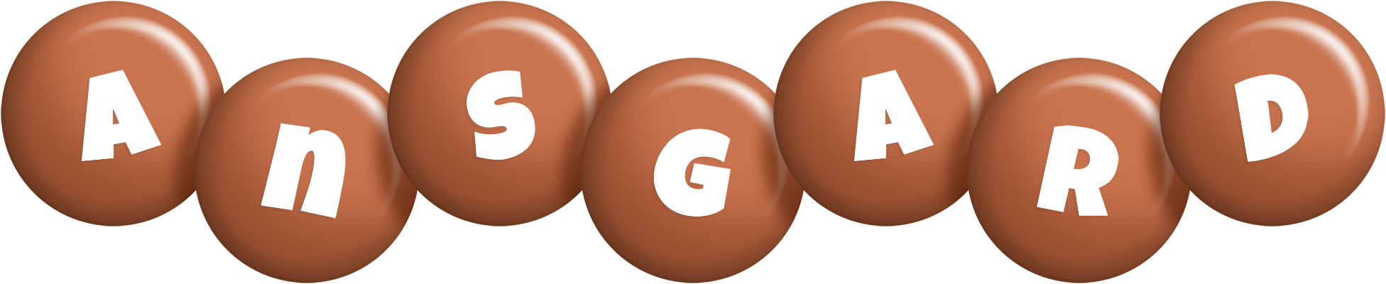 Ansgard candy-brown logo