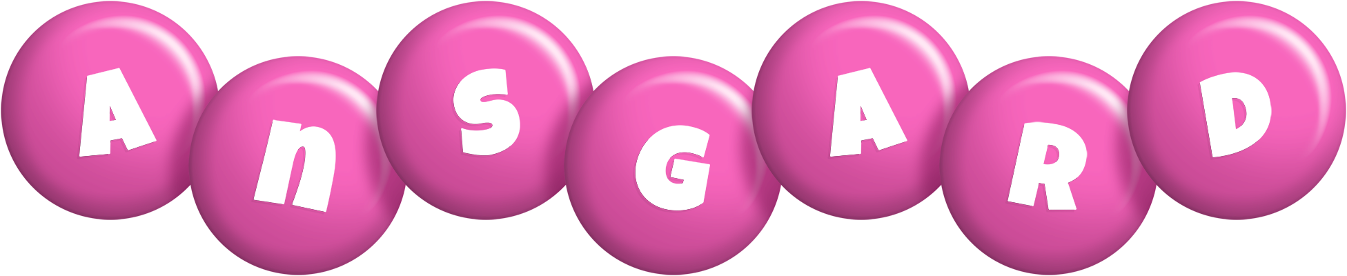 Ansgard candy-pink logo