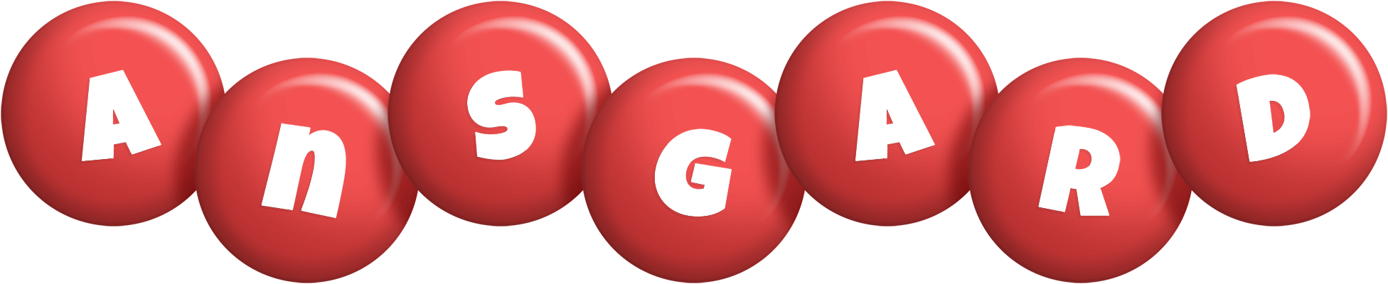 Ansgard candy-red logo