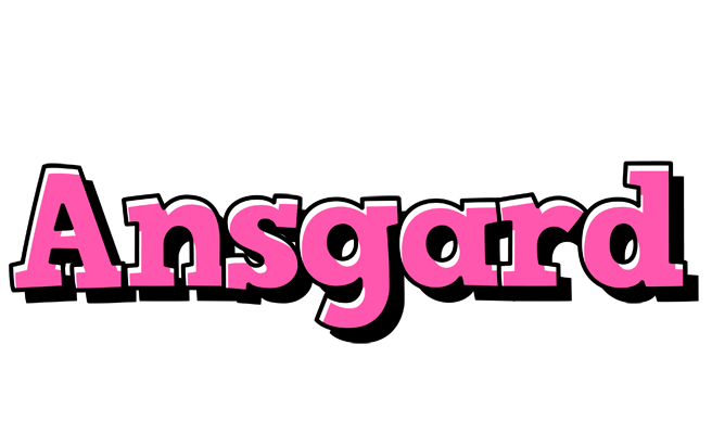 Ansgard girlish logo