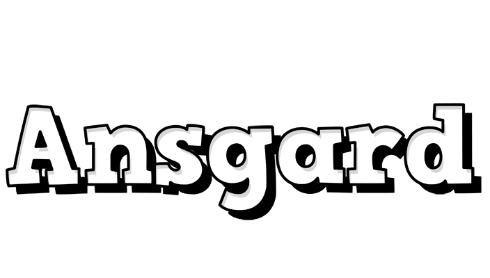 Ansgard snowing logo