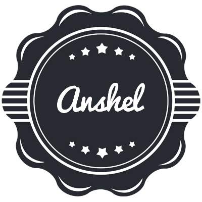Anshel badge logo