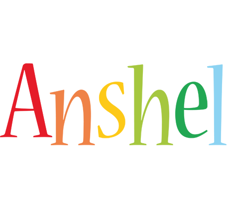 Anshel birthday logo