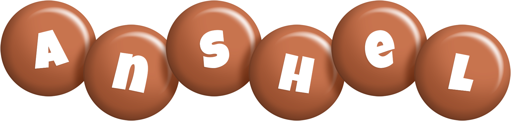 Anshel candy-brown logo