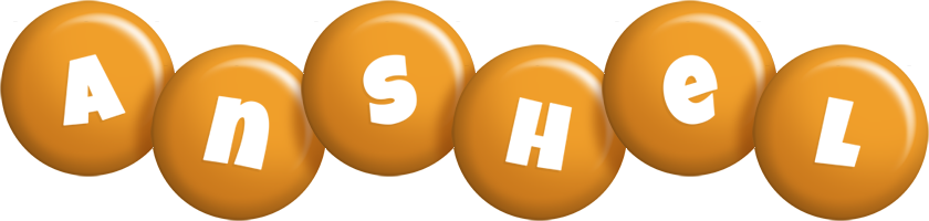 Anshel candy-orange logo