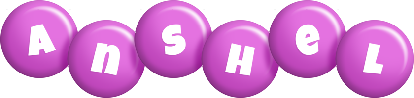 Anshel candy-purple logo