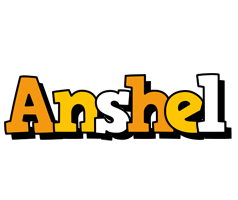 Anshel cartoon logo