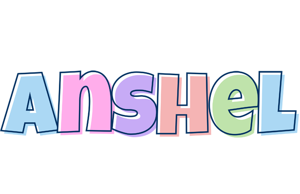 Anshel pastel logo