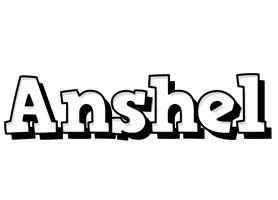 Anshel snowing logo