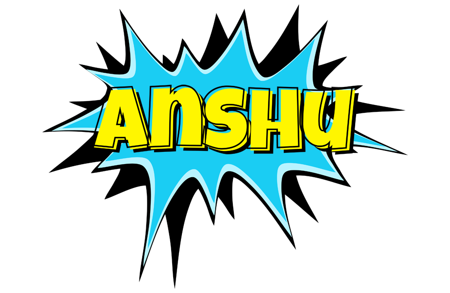 Anshu amazing logo