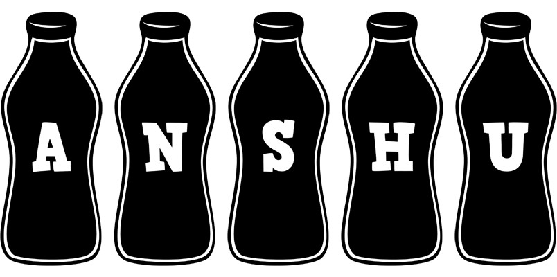 Anshu bottle logo