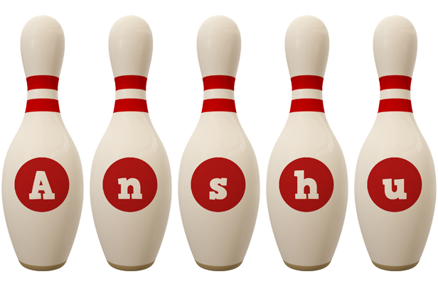 Anshu bowling-pin logo