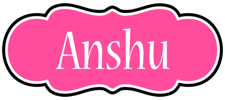 Anshu invitation logo